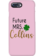 Load image into Gallery viewer, Shamrock Future Mrs Collins St Patrick's Day Phone case
