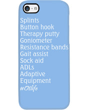 Load image into Gallery viewer, Splints Button Hook Therapy Putty Goniometer Resistance Bands Phone case
