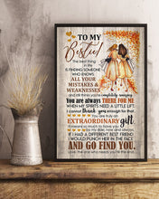 Load image into Gallery viewer, Gift For Bestie The Best Thing In Lfe Vertical Poster
