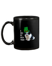Load image into Gallery viewer, Mal-Shi Irish Today St. Patrick's Day Printed Mug Mug
