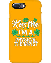 Load image into Gallery viewer, Physical Therapist Green Lip Shamrock St. Patrick's Day Color Changing Mug Phone case
