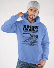 Load image into Gallery viewer, She's My Whole World Gift For Husband Hoodie
