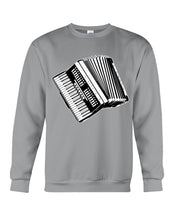 Load image into Gallery viewer, Accordion Black And White Special Gift For Accordionist Sweatshirt
