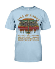 Load image into Gallery viewer, Sing Me A Song Dragonfly Retro Vintage Guys Tee
