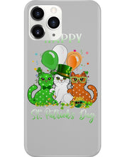 Load image into Gallery viewer, Lovely Cat And Balloons Happy St Patrick's Day Gift For Cat Lovers Phone case
