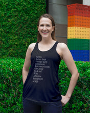 Load image into Gallery viewer, Splints Button Hook Therapy Putty Goniometer Resistance Bands Ladies Flowy Tank
