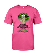 Load image into Gallery viewer, Keep Silent Sparkling Green Lips St Patrick's Day Gift Guys Tee
