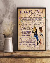 Load image into Gallery viewer, Keep Me In Your Heart Gift For Bestie Vertical Poster
