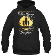 Load image into Gallery viewer, I Asked God To Make Me A Better Woman Hoodie
