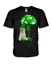 Load image into Gallery viewer, Clumber Spanie Patrick Balloons St. Patrick's Day Color Changing Mug Guys V-Neck
