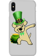 Load image into Gallery viewer, Labrador Dabbing Pot Of Gold St Patrick's Day Gift For Dog Lovers Phone case
