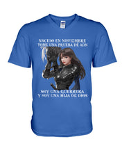 Load image into Gallery viewer, Nacido En Noviembre Tome Una Prueba De Ad Birthday Gift Guys V-Neck
