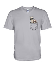 Load image into Gallery viewer, Cool Llama And Sloth In Pocket Meaningful Gift Guys V-Neck
