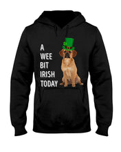 Load image into Gallery viewer, Puggle Irish Today Dog Lovers St. Patrick's Day Printed Mug Hoodie
