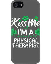 Load image into Gallery viewer, Physical Therapist Green Lip Shamrock St. Patrick's Day Color Changing Mug Phone case
