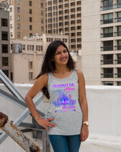 Load image into Gallery viewer, Gift For Angel Grandma Half Of My Heart Is In Heaven Ladies Flowy Tank
