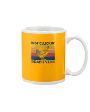 Load image into Gallery viewer, Best Cluckin' Dad Ever Retro Vintage Gift For Dad Mug
