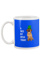 Load image into Gallery viewer, Puggle Irish Today Dog Lovers St. Patrick's Day Printed Mug Mug
