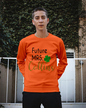 Load image into Gallery viewer, Shamrock Future Mrs Collins St Patrick's Day Sweatshirt
