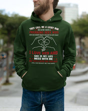 Load image into Gallery viewer, They Call Me A Lucky Man Gift For Husband Hoodie
