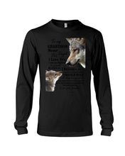 Load image into Gallery viewer, Wolf Grandma Gift For Grandson Believe In Yourself Unisex Long Sleeve
