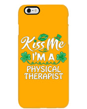 Load image into Gallery viewer, Physical Therapist Green Lip Shamrock St. Patrick's Day Color Changing Mug Phone case
