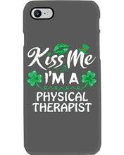 Load image into Gallery viewer, Physical Therapist Green Lip Shamrock St. Patrick's Day Color Changing Mug Phone case
