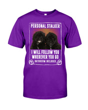 Load image into Gallery viewer, Black Pooshi Black Shipoo Personal Stalker St. Patrick's Day Printed Mug Guys Tee
