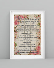 Load image into Gallery viewer, Phlebotomist Advice From A Patient Floral Background Vertical Poster
