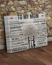 Load image into Gallery viewer, Son Gift For Mom When I Was Feeling Low Matte Canvas
