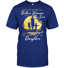 Load image into Gallery viewer, I Asked God To Make Me A Better Woman Guys Tee
