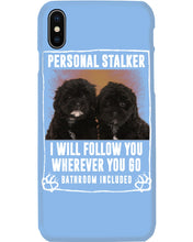Load image into Gallery viewer, Black Pooshi Black Shipoo Personal Stalker St. Patrick's Day Printed Mug Phone case
