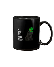 Load image into Gallery viewer, Black Cocker Spaniel Irish Today Green St. Patrick's Day Printed Mug Mug
