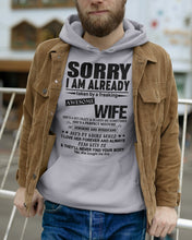 Load image into Gallery viewer, She's My Whole World Gift For Husband Hoodie
