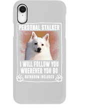 Load image into Gallery viewer, American Eskimo Personal Stalker St. Patrick's Day Printed Mug Phone case
