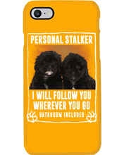 Load image into Gallery viewer, Black Pooshi Black Shipoo Personal Stalker St. Patrick's Day Printed Mug Phone case
