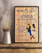 Load image into Gallery viewer, Gift For Bestie How Special You Are To Me Vertical Poster
