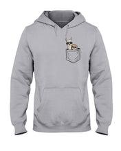 Load image into Gallery viewer, Cool Llama And Sloth In Pocket Meaningful Gift Hoodie
