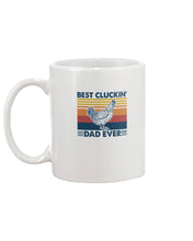 Load image into Gallery viewer, Best Cluckin' Dad Ever Retro Vintage Gift For Dad Mug
