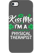 Load image into Gallery viewer, Physical Therapist Green Lip Shamrock St. Patrick's Day Color Changing Mug Phone case
