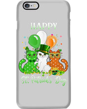 Load image into Gallery viewer, Lovely Cat And Balloons Happy St Patrick's Day Gift For Cat Lovers Phone case
