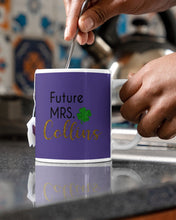 Load image into Gallery viewer, Shamrock Future Mrs Collins St Patrick's Day Mug

