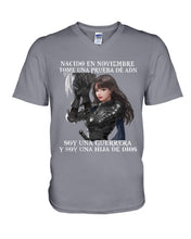 Load image into Gallery viewer, Nacido En Noviembre Tome Una Prueba De Ad Birthday Gift Guys V-Neck
