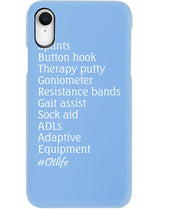 Load image into Gallery viewer, Splints Button Hook Therapy Putty Goniometer Resistance Bands Phone case
