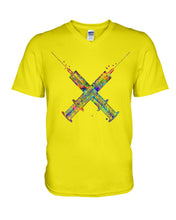 Load image into Gallery viewer, Meaningful Gift For Physician Assistant Colorful Needle Guys V-Neck
