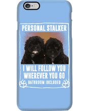 Load image into Gallery viewer, Black Pooshi Black Shipoo Personal Stalker St. Patrick's Day Printed Mug Phone case
