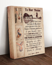 Load image into Gallery viewer, We'll Stay Together Couple Custom Name Gift For Wife Matte Canvas
