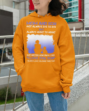 Load image into Gallery viewer, Mom And Son Always Heart To Heart Gift For Family Hoodie

