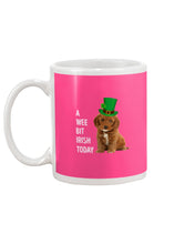 Load image into Gallery viewer, Cockapoo Irish Today Green St. Patrick's Day Printed Mug Mug
