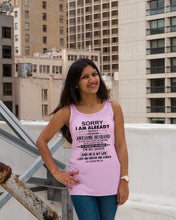 Load image into Gallery viewer, A Freaking Awesome Husband Is My Life Ladies Flowy Tank
